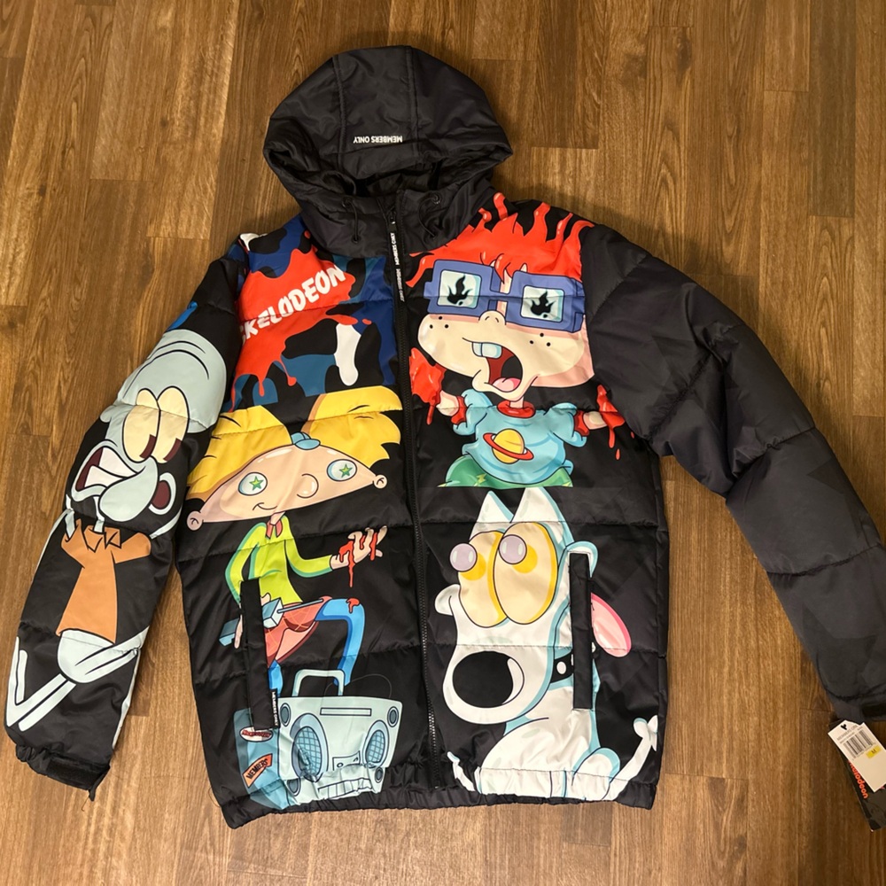 Members Only X Nickelodeon Puffer Jacket Size M

Tag came off but have it